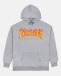 FLAME - HOODIE - GREY