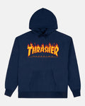 FLAME - HOODIE - NAVY