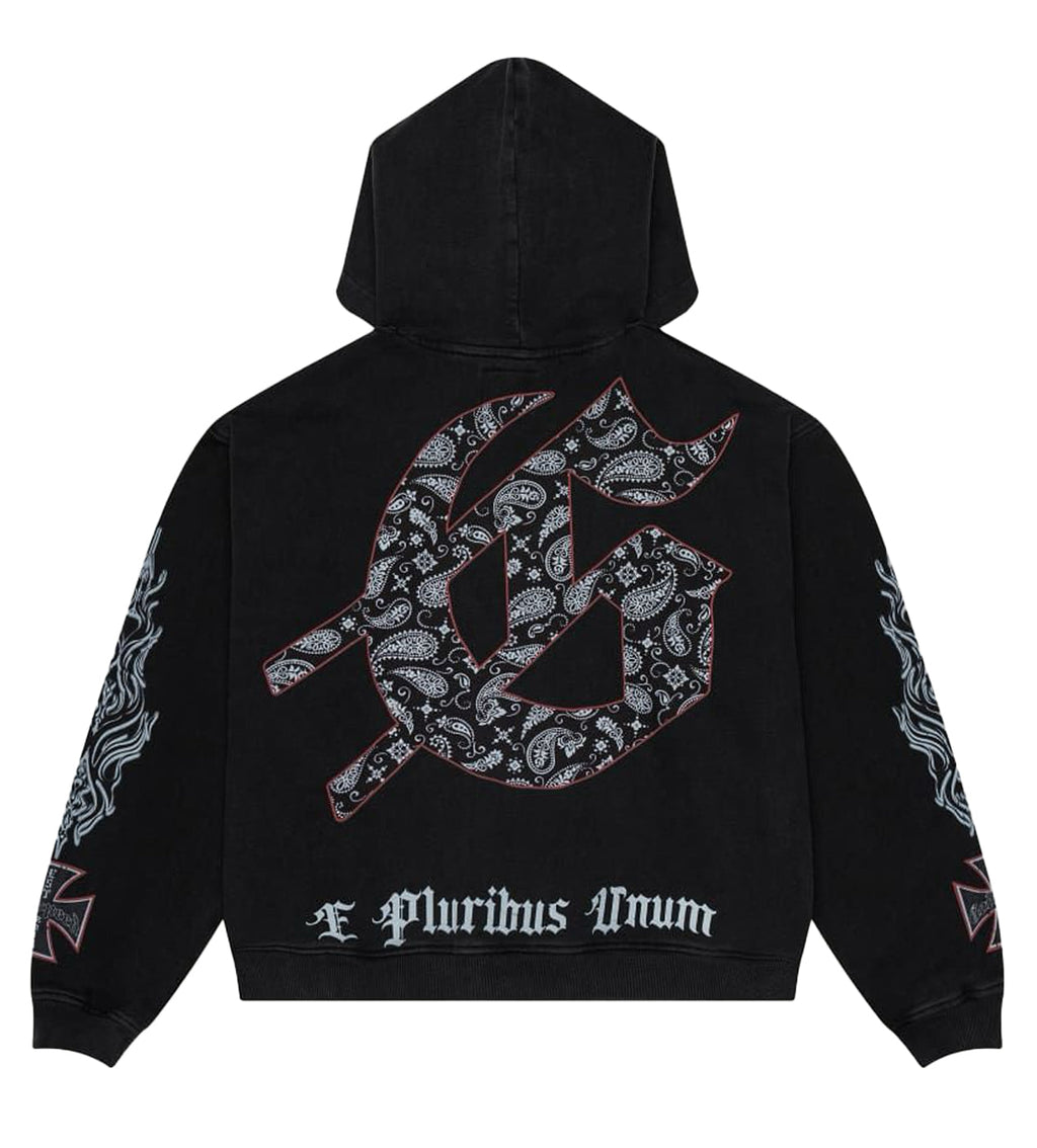 Godspeed Hollywood Inferno Hoodie Washed Black