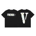 VLONE Friends Daisy Big V Logo Short Sleeve T‑Shirt