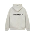 Fog Essentials Heather‑Grey Heavy‑Weight Oversized Hoodie Street‑Wear Pullover