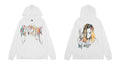 Revenge Multicolor Graffiti Gothic Logo Sketch Character Portrait Hoodie