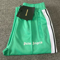Palm Angels Bright Green Track Pants Unisex