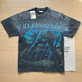 VALEFOREVER Black Washed Vale Dreams Racing Retro Graphic T-Shirt