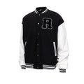 Revenge R‑Letter Patch Gothic Logo Varsity Jacket