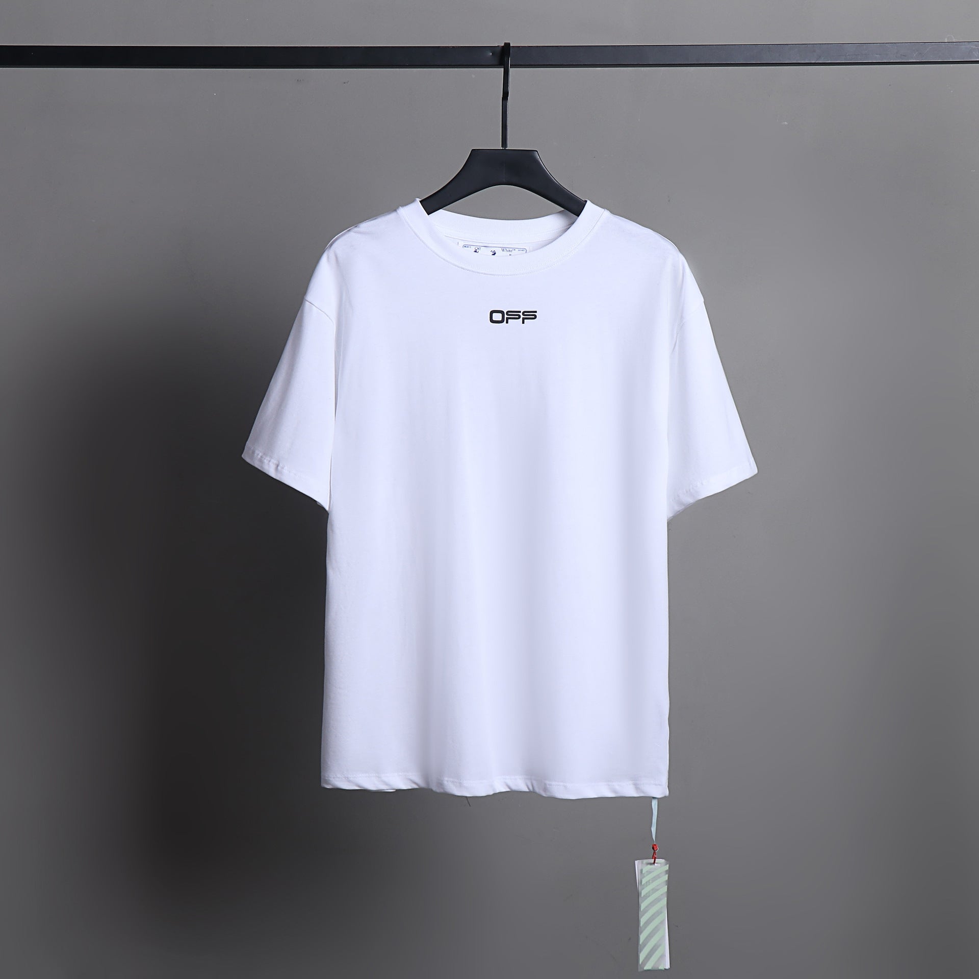 Ow T Shirts Printed Male and Female Trendy Brand Short Sleeve