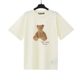 Palm Angels Cream Bear Graphic Tee