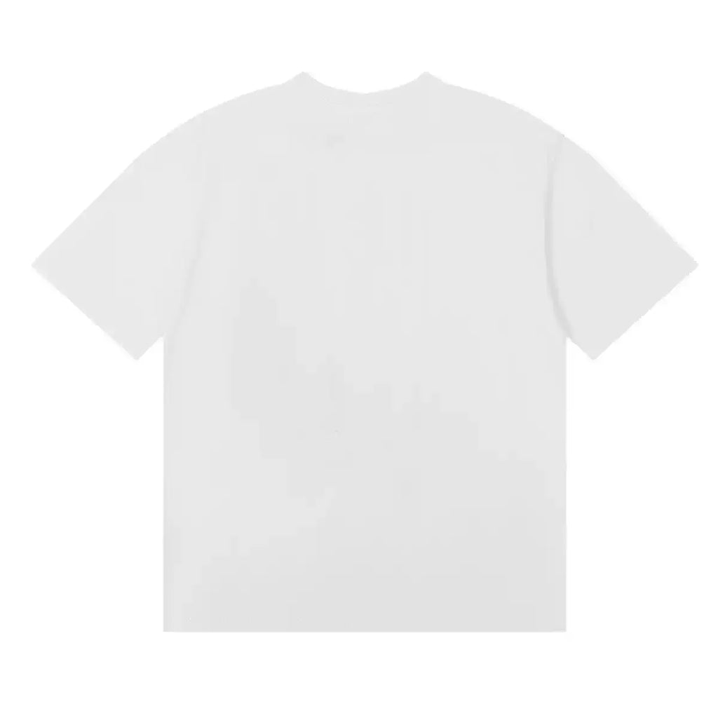 Rhude USA Sailing Crest Graphic White Short Sleeve T‑Shirt