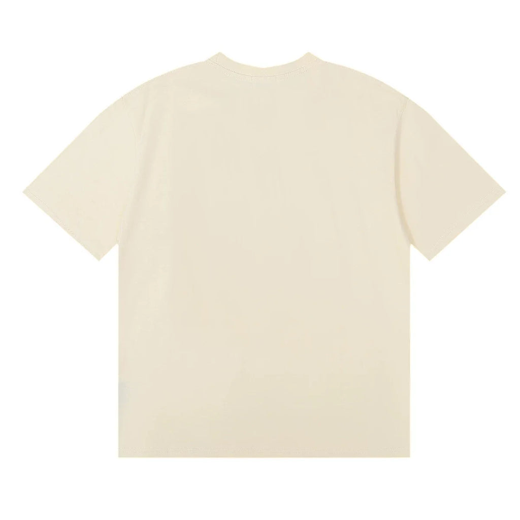Rhude Heave on Earth Retro Printed High Street Loose Couple Short sleeved T-shirt Summer