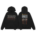 Revenge One Step Closer To God Cross Nail Graphic Hoodie
