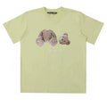 Palm Angel Light Green Broken Bear Graphic Tee