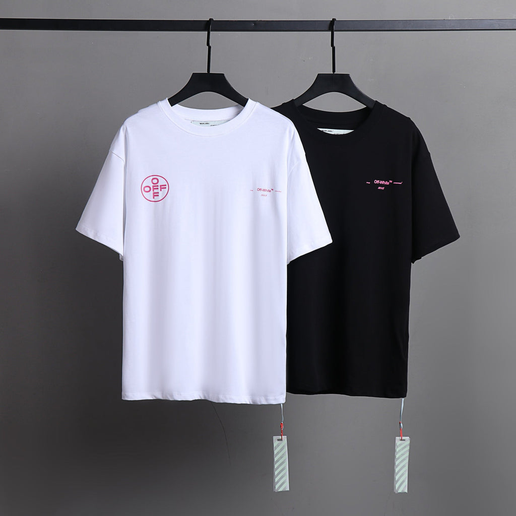 Ow T Shirts Colorful Classic Logo Pattern