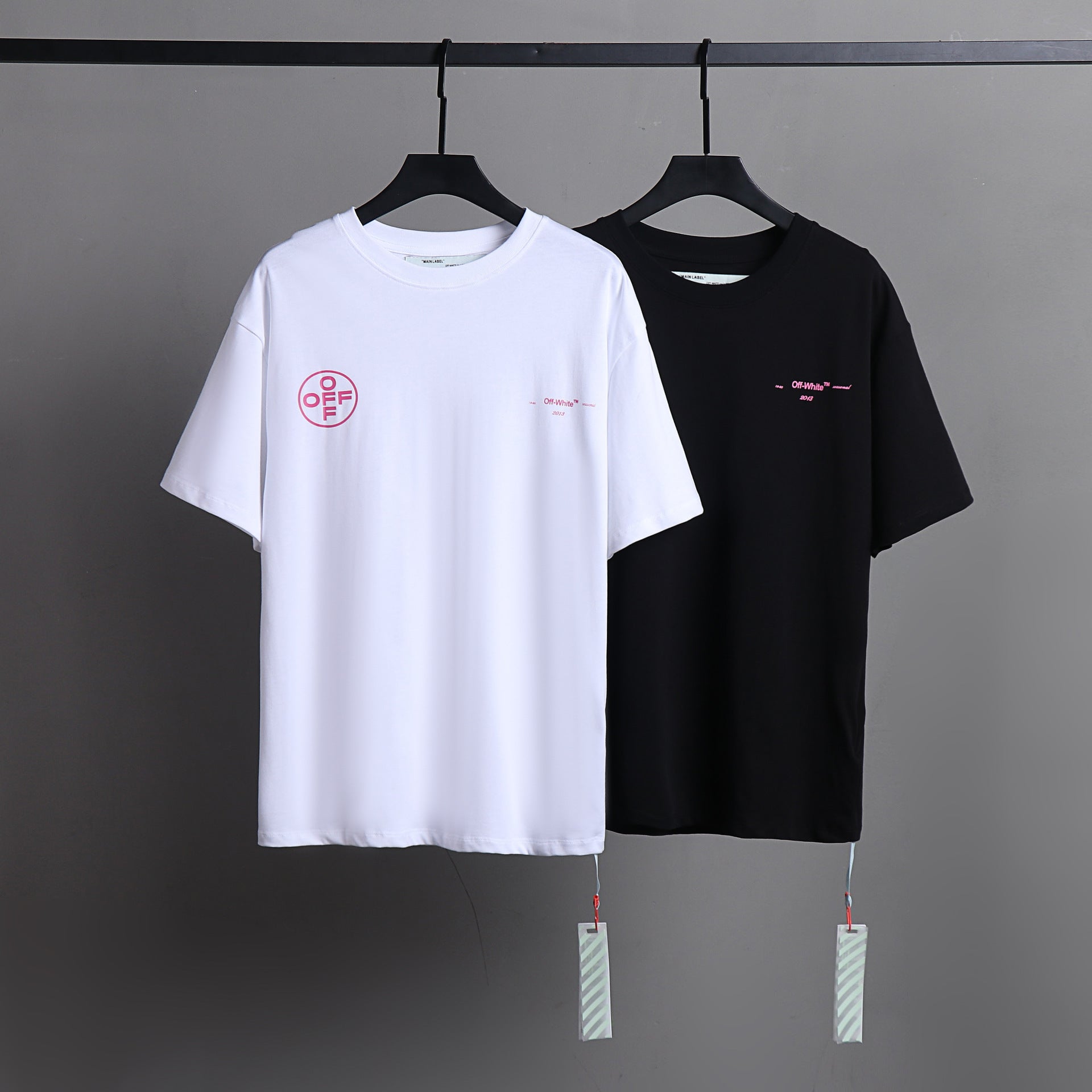 Ow T Shirts Colorful Classic Logo Pattern