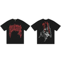 Revenge Red Sketch Portrait Graphic T‑Shirt