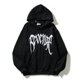 Revenge Gothic Embroidered Logo Pullover Hoodie