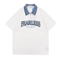Men T-Shirt Summer Embroidered Loose Short Sleeve T-shirt