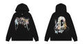 Revenge Multicolor Graffiti Gothic Logo Character Portrait Hoodie