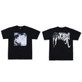 Revenge Angel Oil‑Painting Graphic T‑Shirt