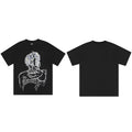 Revenge Sketch Portrait Front Graphic T‑Shirt