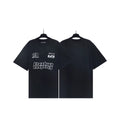 Palm Angels Black Multi Graphic Tee