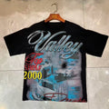 Valleydream Black Valley Top Shelf 2000 Retro Graphic T-Shirt