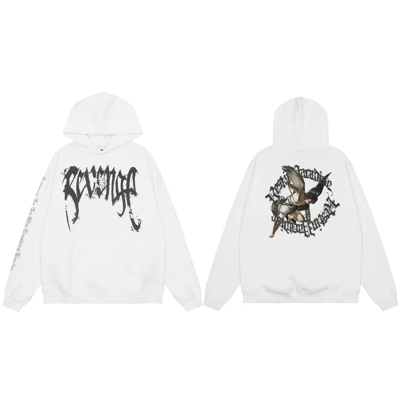 Revenge Angel Graphic Hoodie