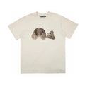 Palm Angel Cream Broken Bear Graphic Tee