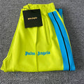 Palm Angels Lime Yellow Track Pants Unisex