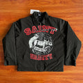 SAINT VANITY Trendy American-style Printed Collared Jacket Coat