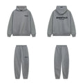 Fog Essentials Letter Print Oversized Hoodie & Sweatpants Two‑Piece Set