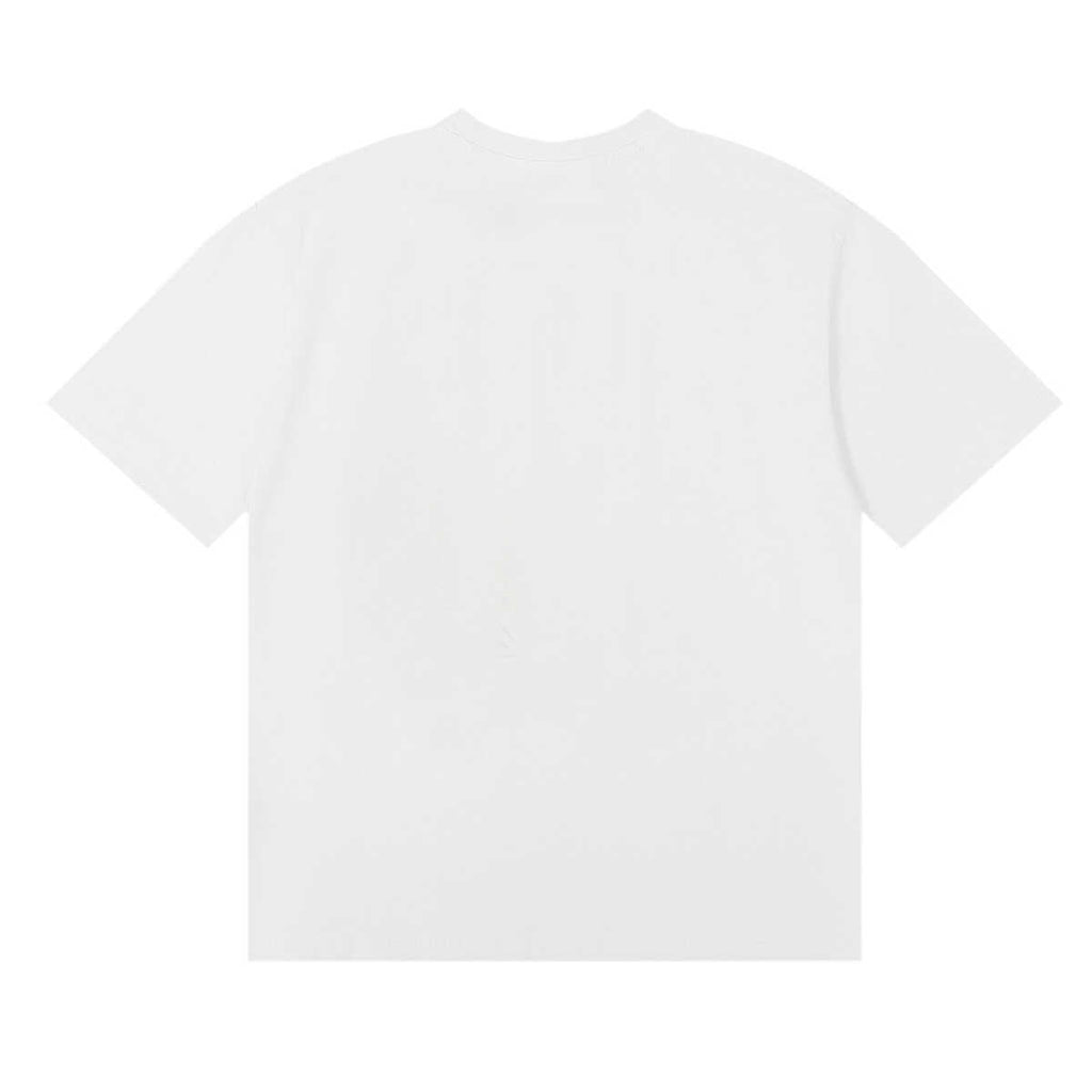 Rhude Grand Prix Miami Racing Car Graphic White Short Sleeve T‑Shirt