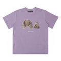 Palm Angel Purple Broken Bear Graphic Tee