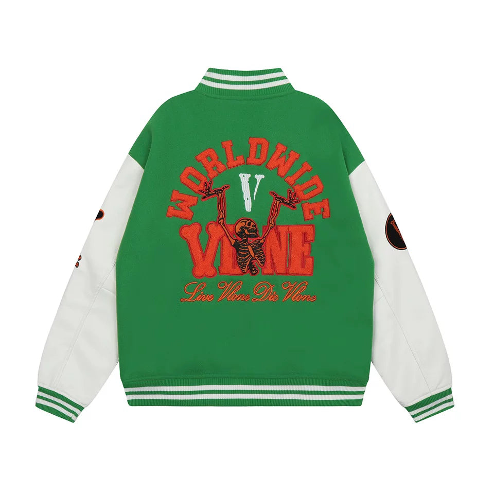 VLONE 10th Anniversary Eagle Varsity Jacket