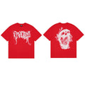 Revenge Smoke‑Effect Skull Graphic T‑Shirt