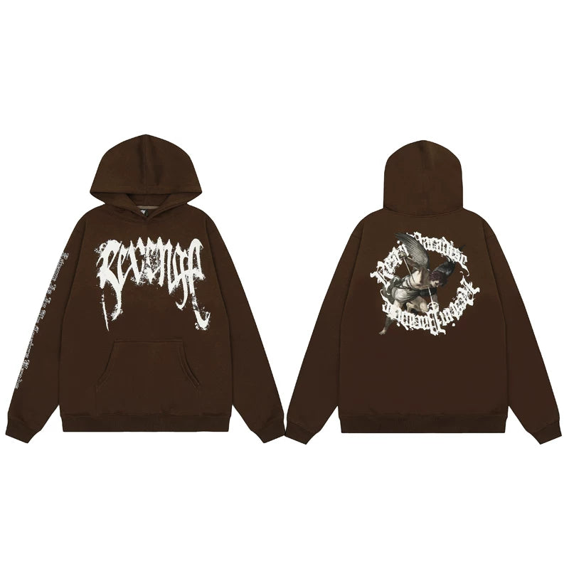 Revenge Angel Graphic Hoodie