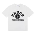 Rhude French Riviera Arch Logo Short Sleeve T-Shirt