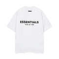 Fog Essentials White Oversized Chest Logo Print Short Sleeve Tee High‑Street Casual Top