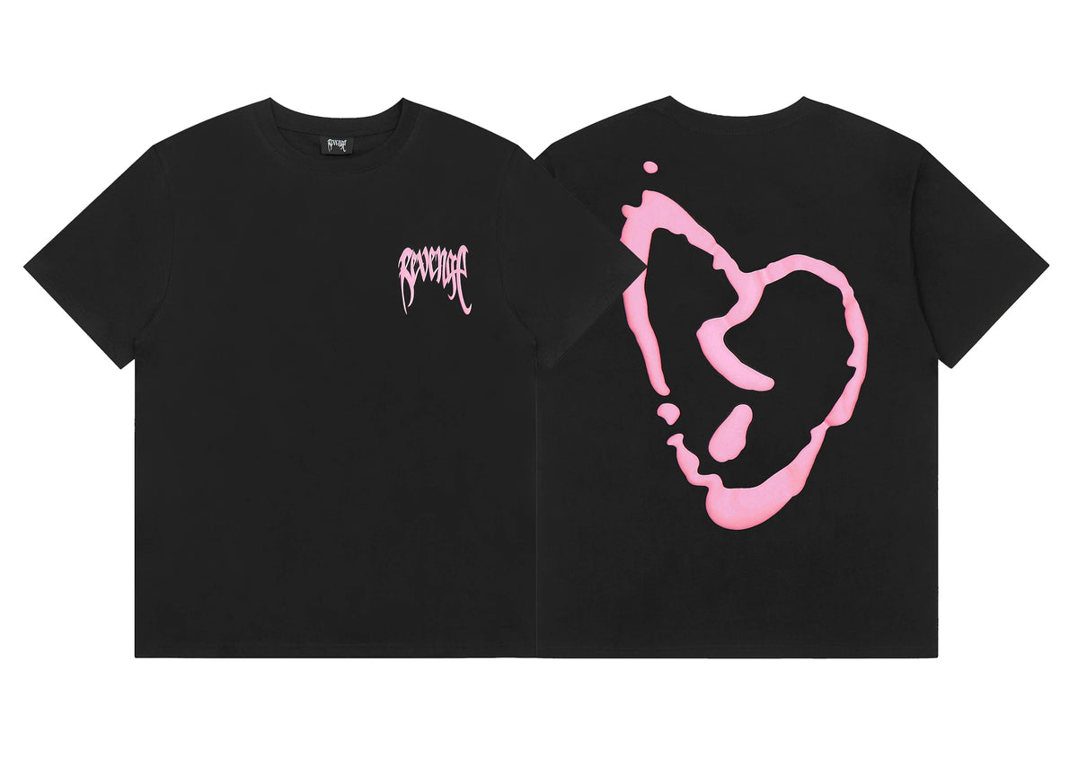 Revenge Dripping Heart Graphic T‑Shirt