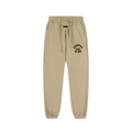Fog Essentials Khaki Relaxed‑Fit Jogger Pants Elastic Cuff Unisex Casual Street Sweat Trousers