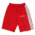 Palm Angels Red Side Stripe Shorts Unisex Retro Hip Hop Sports Shorts