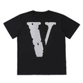 VLONE 3M Reflective Big V Letter Logo Short Sleeve T‑Shirt