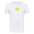 Yelir Yellow Abstract Claw Print White Casual T-Shirt