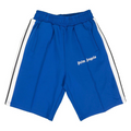 Palm Angels Royal Blue Side Stripe Shorts Unisex Retro Streetwear Sports Shorts