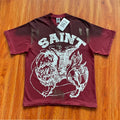 SAINT VANITY Casual Graphic Logo T-Shirt