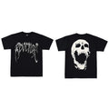 Revenge Screaming Skull Graphic T‑Shirt