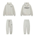 Fog Essentials Letter Print Oversized Hoodie & Sweatpants Two‑Piece Set
