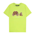 Palm Angel Lime Green Leopard Bear T-shirt