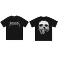 Revenge Melting Hockey Mask Graphic T‑Shirt