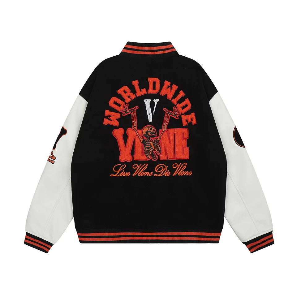 VLONE 10th Anniversary Eagle Varsity Jacket