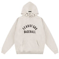 Fog Essentials Off‑White Oversized Hoodie “FEAR OF GOD BASEBALL” Print